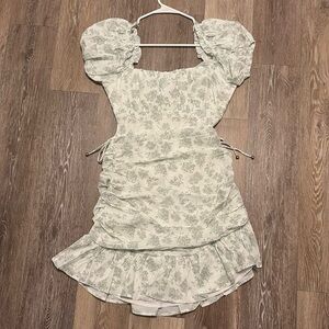 Hello Molly mini dress, mint green/white, medium/6